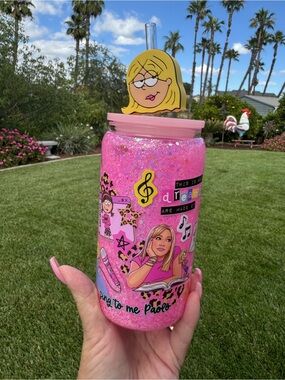 Lizzie McGuire snow globe tumbler 16oz